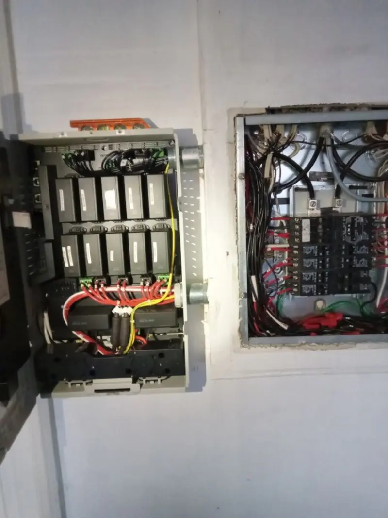 Electrical panel upgrade completed for Carbon Monoxide Detector Installation in Haslet